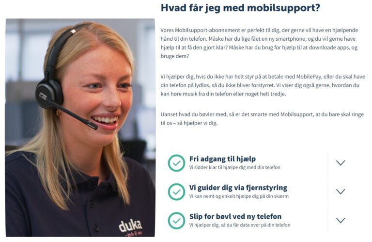 Duka mobilsupport