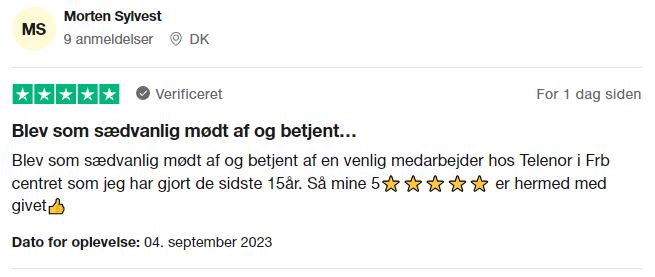 Telenor anmeldelse 2