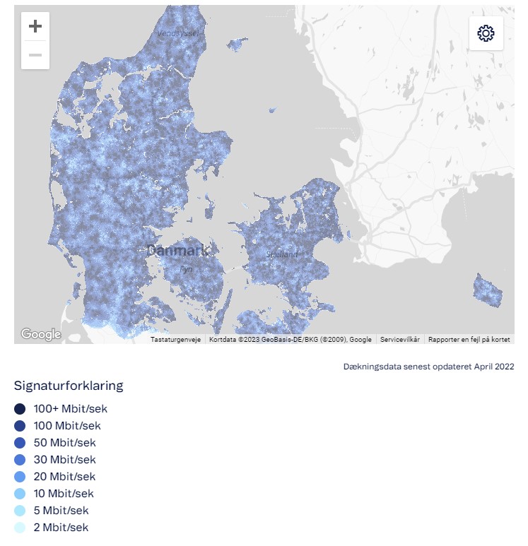 Telenor dækning